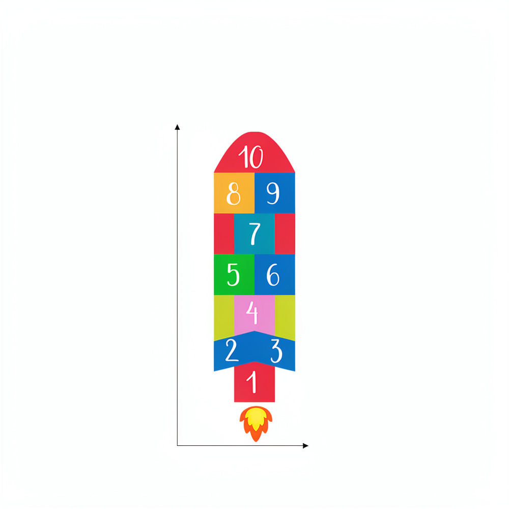 สติกเกอร์ติดผนังรูปจรวดเพื่อกา - Kids Education Activities บทวิจารณ์และราคา